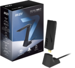 USBに挿すだけでWi-Fi 7化、MSI「BE6500 WiFi 7 USB Adapter」発売