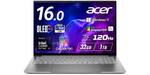 Core Ultra X7・最大50TOPS搭載。24時間動く16型OLEDノート「Acer Swift 16 AI」