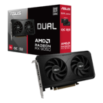 ASUS、Radeon RX 9050搭載「DUAL-RX9050-O8G」発売　静音設計の新グラボが5万円台