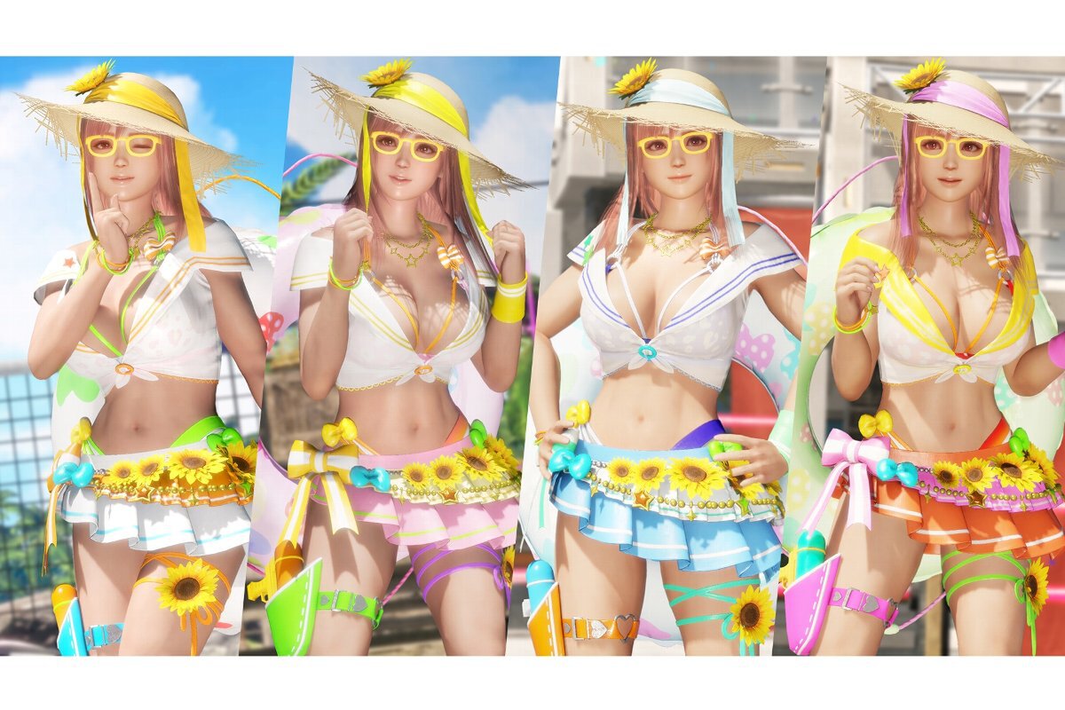 「ほのか“Secret Sunflower”セット」が『DOA6 Last Round』にて配信開始！