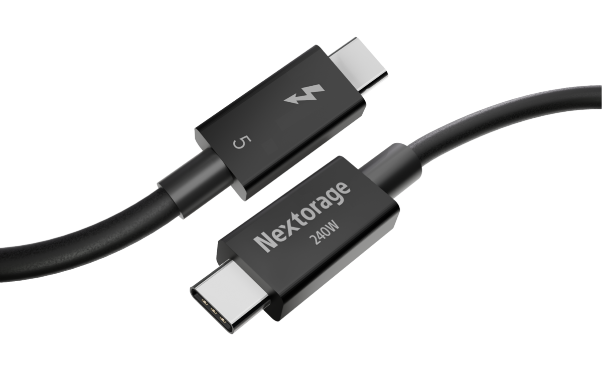 ASCII.jp：Nextorage、Thunderbolt 5ケーブル発売 最大120Gbps・240W