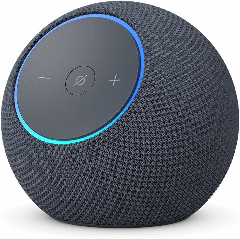 照明からエアコンまで操れるウーファー付スマートハブ「Echo Dot Max