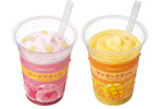 【本日発売】ファミマに「ピーチ」「マンゴー」夏限定フラッペ！ どっちも飲みたい