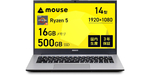 自宅利用時も不便がないモバイルノートが欲しいなら。インターフェース充実の14型「mouse A4」11％オフ
