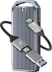 ORICOのUSB4.0 SSDケースが登場 40Gbps対応・最大4TB SSDをサポート