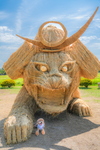 週末どこ行く？ わらで作った巨大な動物たちに会いに新潟へ行く！ 上堰潟公園「わらアートまつり」