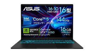 軽め～中程度のPCゲームを遊ぶなら20万円以下のノートも選択肢に。RTX 5050搭載16型ゲーミングノートが特価