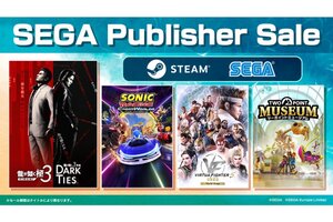 PC版『龍が如く 極３ / 龍が如く３外伝 Dark Ties』が40％オフ！Steamで「SEGA Publisher Sale」を開催中