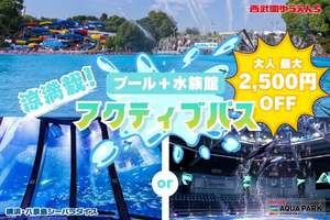 水と海が織り成す「涼」で癒される特別なひと夏！「アクティブパス」でお得に楽しもう！