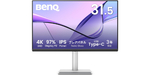 11万円台→9万円台に。31.5型4Kグレア、MacBookと輝度同期するBenQ「MA320UP」