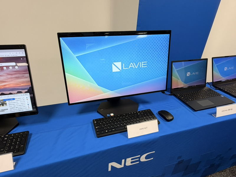 NEC「LAVIE」2026年夏モデル発表！ 大画面ノートからタブレットまで