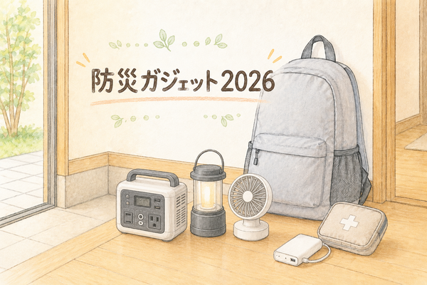 防災ガジェット2026