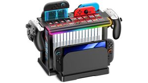 Switch 2本体および周辺機器をまるごと収納・充電できる多機能スタンドがタイムセール中