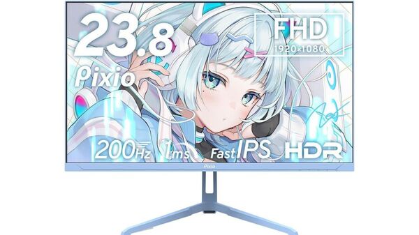 インテリアとして選ぶならPixioのゲーミングディスプレーでキマリ！ 200Hz、1ms、フルHDの23.8型が21,500円
