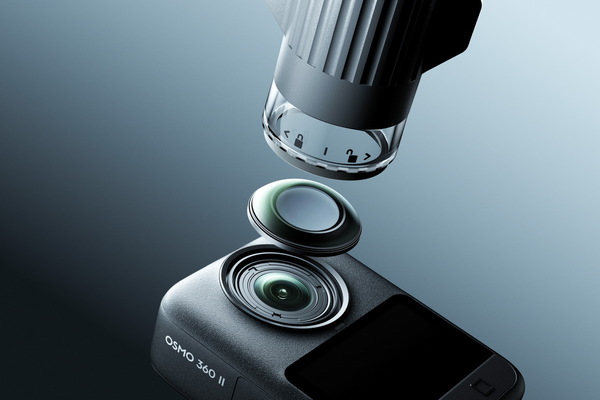 8K60Pの360°カメラ「Osmo 360 II」発表