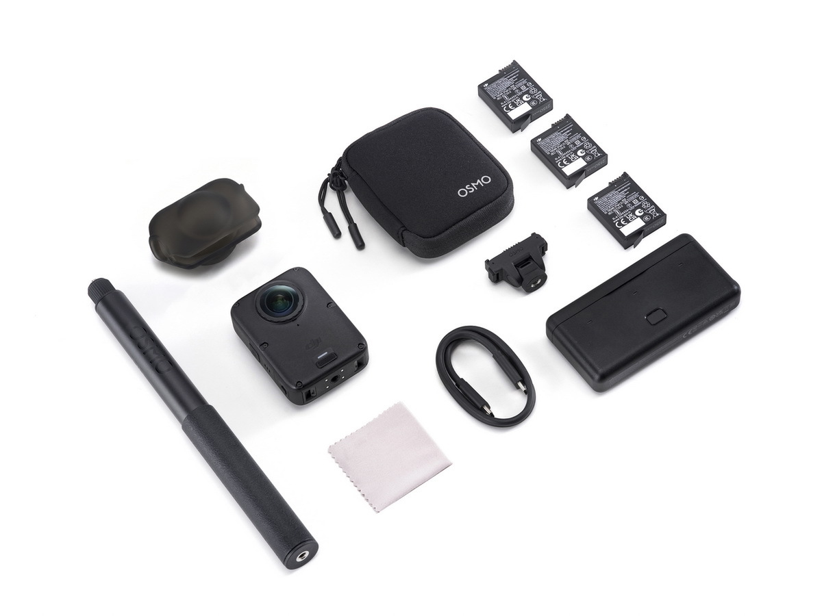8K60Pの360°カメラ「Osmo 360 II」発表