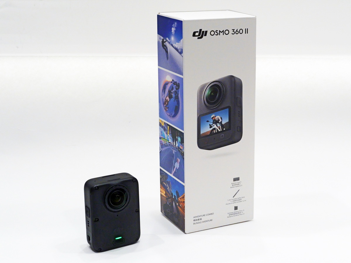 8K60Pの360°カメラ「Osmo 360 II」発表