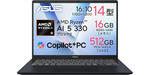 最大50TOPSのNPU搭載「Copilot+ PC」が13万円台! 16GB+512GBのASUS「Vivobook 14」