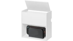 ゲーム機の居場所を確保したい！ スリムで裏配線OKの連結型収納ボックスはどう？ スマイルセールで10％オフ中