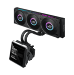 ASUSの新型ROG水冷クーラー登場　5.08型LCD搭載、360mmモデルを9月4日発売