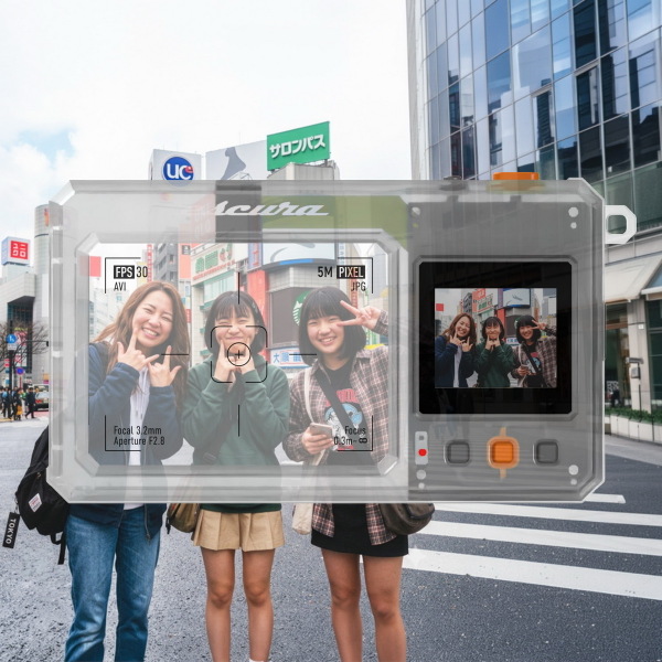 最新トイデジ「InstantSnap.novo」実機レビュー