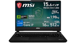 初めてのゲーミングノートPC、コレでいいのでは？ RTX 5050搭載のMSI「Cyborg 15 C13W」が20万円切りで販売中