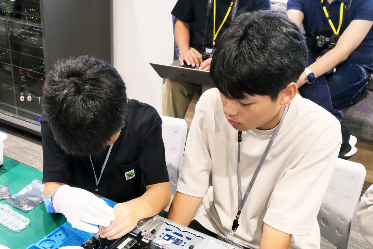 親子パソコン組立教室