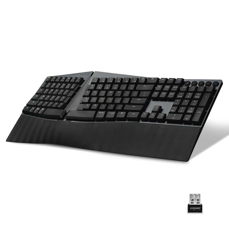 Perixx Launches Full-Size Wireless Split Mechanical Keyboard "PERIBOARD-735"