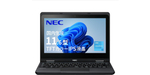 前にも後ろにもカメラ!? 画面は10点タッチ対応、NECの11.6型「2 in 1ノート」が1万9800円