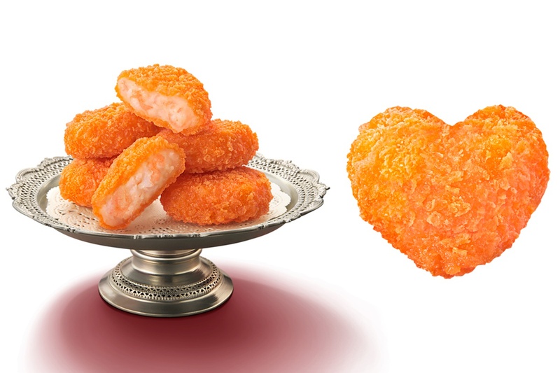 Today: McDonald's Launches 'Puripuri Ebi Purio' for its 4th Year, with 'Rare' Heart Shapes