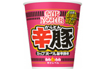 カップヌードル新作「辛豚」登場！ 濃厚豚骨に2種の唐辛子