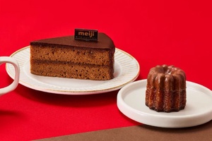 「明治ミルクチョコレート」100周年！ カヌレ＆ザッハトルテがプロントに登場