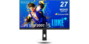 白いREGZAが出た！ WQHD＋200Hzの27型ゲーミングモニターが3万5000円
