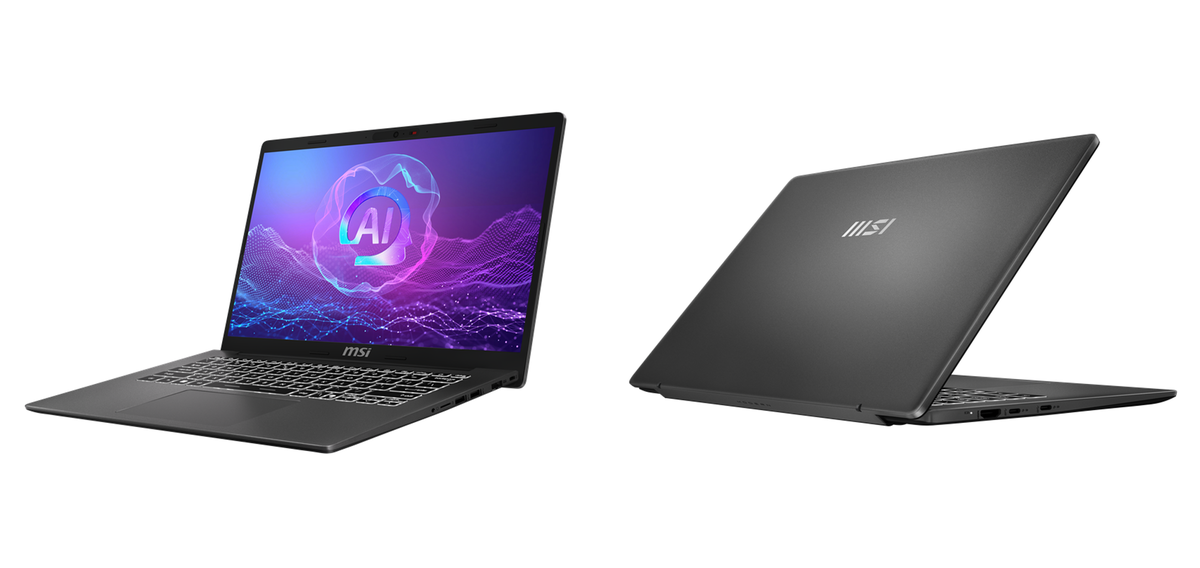 14型・約1.4kgで有線LANも搭載！ MSIの新Copilot+ PCが登場