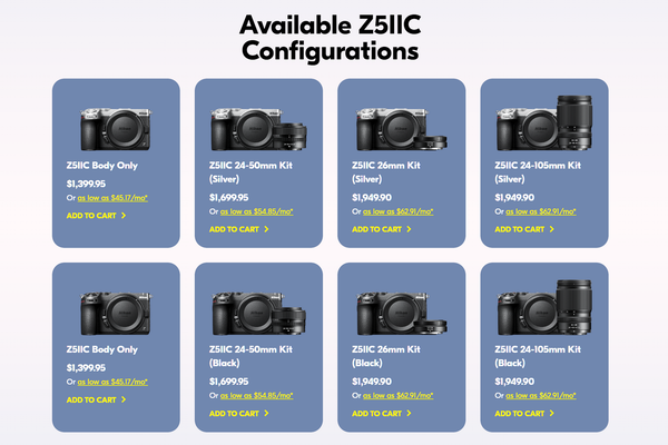 ニコンが「Z5IIC」発表