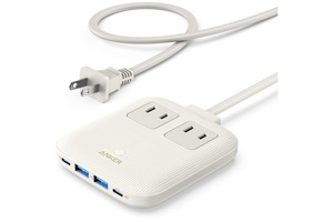 最大67W出力で6台同時充電！ 薄型電源タップ「Anker Nano Charging Station」は出張や旅行にもオススメ