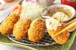 【本日】大戸屋、広島県産の「大粒牡蠣フライ」スタート！ 大粒を4個、たっぷり6個も
