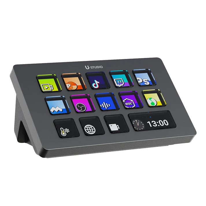 13 LCD Keys for This Price!? The Ulanzi D200 Stream Controller is a Must-Have for Cost-Conscious Left-Hand Device Users