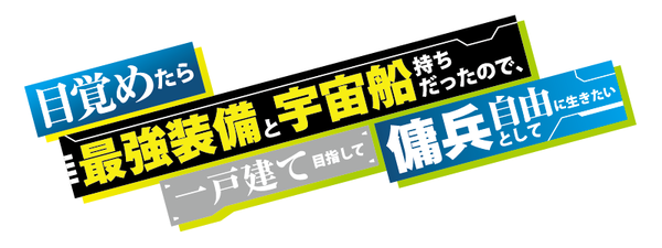 『目覚めたら最強装備と宇宙船持ちだったので、一戸建て目指して傭兵として自由に生きたい』