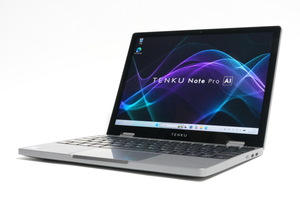 15万円台でタブレットにもなる10型ミニノートPC＝「TENKU Note Pro AI」実機レビュー