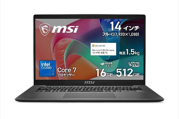ASCII.jp：Core 7ノートが11万9800円！ 16GB＋512GB、Microsoft 365