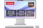 13万7800円で27型一体型！ Ryzen 5＋16GB＋512GBのLenovo「IdeaCentre AIO」