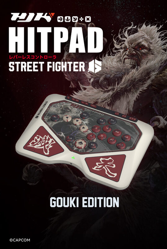 I'm Smitten with This 18-Button Leverless Controller Specialized for Fighting Games! Akuma's Official Design is Also Super Cool!