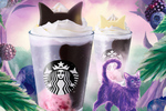 スタバに“猫耳フラペチーノ”！ 黒耳or白耳、どっちにする？