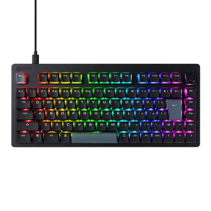 Only Elecom Could Make This: The 'V custom VK720AL' Gaming Keyboard, Incredibly Easy for Japanese Input