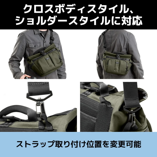 シンクタンクフォトの新作カメラバッグ「フォーカスポイント・クロスボディ」