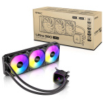 Antec Ultra 360 ARGB登場！ 奥行きのある光で魅せる360mm水冷CPUクーラー