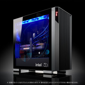 青く光る特別なG TUNE！ RTX 5080搭載、50台限定のインテル日本法人50周年記念PC