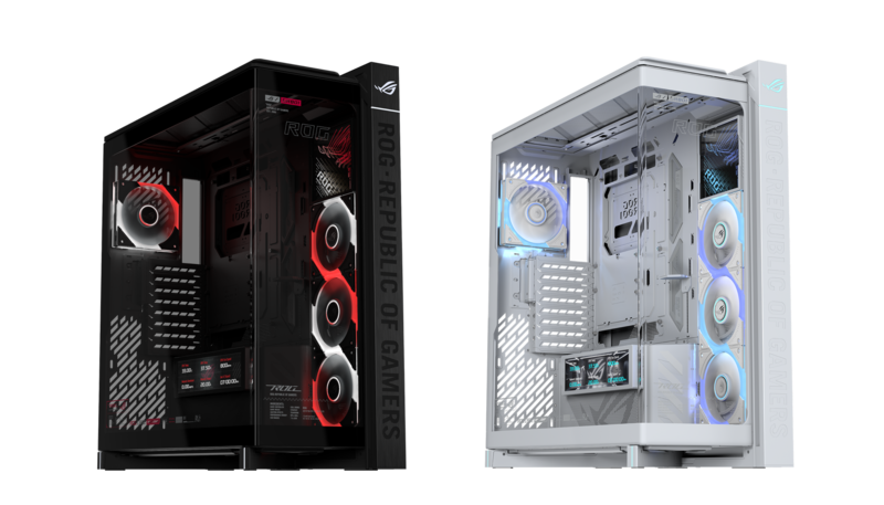 ASUS "ROG CRONOX ARGB" Launches October 9th, Featuring PC Case with 9.2-inch LCD and 30mm-Thick ARGB Fans