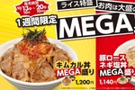 【あと1日】松屋が「MEGA盛り」やってる！ キムカルとネギ塩がメガに